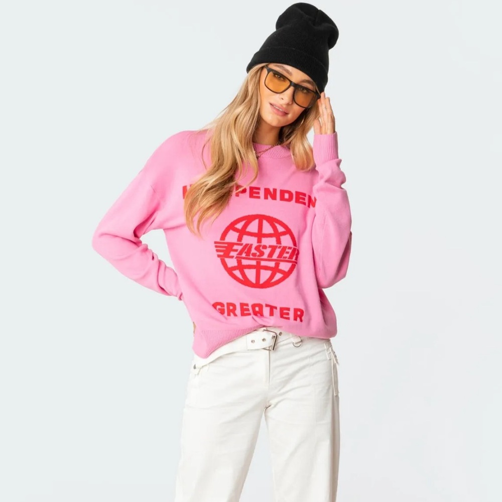 Edikted crew neck sweater